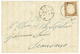 922 TOSCANY : 1861 SARDINIA 10c(n°14Ci) Bruno Cioccolato Scuro With Large Margins Canc. SIENA On Cover To SCANSANO. Sass - Ohne Zuordnung