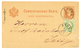 956 1878 AUSTRIA P./Stat 2kr + 3kr Canc. STRYJ To JASSY ROMANIA. Scarce. FERCHENBAUER Certificate(2002). Vf. - Autres & Non Classés