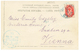 983 "BATUM" : 1905 RUSSIA 4k Canc. JUNO OE LLOYD In Blue On Card From BATUM To AUSTRIA. RARE. Vvf. - Sonstige & Ohne Zuordnung