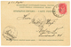 991 1901 RUSSIA 4k Canc. NAGASAKI JAPAN + "p. S.S ZIZIKAR" On Card From VLADIVOSTOK To BERLIN. Vvf. - Levant