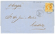 1000 1860 SPAIN 4c + SAN ROQUE CADIZ On Entire Letter From GIBRALTAR To CADIZ. Superb. - Other & Unclassified