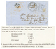 1007 SPANISH GUINEA - PRECURSOR : 1854 SIERRA-LEONE + "45" Tax Marking On Entire Letter From "CORISCO" To NEW-YORK (USA) - Autres & Non Classés