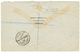 1050 1889 50c On 6p Canc. REGISTERED GIBRALTAR On Envelope To PORT-SAID (EGYPT). Rare Destination. Vvf. - Altri & Non Classificati