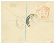 1056 GILBERT & ELLICE : 1918 1d+ 2d+ 6d On REGISTERED Envelope From FUNAFUTI To ENGLAND. Scarce. Vvf. - Other & Unclassified