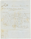 1061 1851 "240" Portuguese Tax Marking + LONDON PAID On Entire Letter From MADRAS To MADEIRA. RARE. Vvf. - Altri & Non Classificati