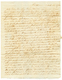 1092 "Blocus - CORSAIRES" : An 12 CADIZ Red On Entire Letter Datelined "PORT N.O (nord Ouest) ILE DE FRANCE" To FRANCE.  - Autres & Non Classés