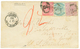 1096 1882 1/2d+ 1d+ 6d Canc. 3 + VERULAM On Envelope To NEW-YORK (USA). Vvf. - Sonstige & Ohne Zuordnung