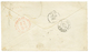 1103 1870 PD Red + "1/3" Tax Marking + Superb PAID AT SIERRA-LEONE In Red(verso) On Envelope To FRANCE. Vf. - Autres & Non Classés