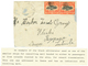 1117 TONGA - MARITIME : 1d(x2) Canc. "bouchon" Obliterator On Envelope To SAMOA. Scarce. F/Vf. - Sonstige & Ohne Zuordnung