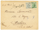 1133 HONG-KONG 2c + 8c Canc. SHANGHAI + Boxed PAQUEBOT On Envelope To FRANCE. Vf. - Other & Unclassified