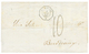 1145 COLOMBIA : 1869 French Cachet STE MARTHE + "10" Tax Marking On Entire Letter To FRANCE. Vvf. - Colombia