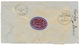 1151 1874 EGYPT 10p + 1P+ 2P Canc. CAIRO + British Cds SUEZ + P.D On Envelope To BOMBAY INDIA. Superb. - Other & Unclassified