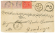 1152 1877 10p Mauve(x2) + 1P Canc. CAIRO + British Cds SUEZ + Large Pd On Envelope To INDIA. Vvf. - Otros & Sin Clasificación