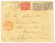 1153 1877 10p(x2) + 1P Canc. CAIRO On Envelope Via LONDON To SOMERSET COUNTY (UNITED STATES). Vf. - Other & Unclassified