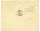 1153 1877 10p(x2) + 1P Canc. CAIRO On Envelope Via LONDON To SOMERSET COUNTY (UNITED STATES). Vf. - Autres & Non Classés