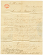 1172 MEXICO : 1877 FRANCE 40c(x2) Canc. MEXIQUE 1 + MEXICO 10c(x2) Canc. VERA-CRUZ On Entire Letter To HABANA CUBA . Sca - México