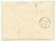 1173 "BRITISH CONSULATE JERUSALEM" : 1873 Britisch Cds ALEXANDRIA + Tax Marking On Envelope With Full Text "BRITISH CONS - Palästina
