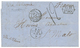 1174 "JUNIN" : 1871 British Cds ARICA + GB/1F90 On Entire Letter Datelined "JUNIN Near IQUIQUE" To FRANCE. Vf. - Pérou