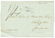 1184 1845 JAMAICA SHIP LETTER + "1/4" Tax Marking On Entire Letter From NEW YORK To JAMAICA. Superb. - Altri & Non Classificati