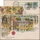 Allemagne 1897. Carte Entier Postal Timbré Sur Commande. Hambourg, Exposition Horticole. Vin Et Raisin. Bella Vista RRR - Vins & Alcools