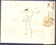 Netherlands 1835 Letter Fijnaart, 31 Janvier, Breda Red Single Ring 2 Febr And Franco Grenzen To Antwerpen, Belg. Due 40 - ...-1852 Vorläufer