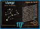 HOROSCOPE SIGNE DU ZODIAQUE CARTE POSTALE COULEUR VIERGE SIGNE DE TERRE MERCURE - NOTRE SITE Serbon63 - Astronomie