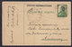 Yugoslavia 1945 Vuk Karadzic, Postal Stationery With Overprint, Beograd - Aleksinac - Ganzsachen