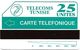 @+ Tunisie - Télécarte Urmet Tunisie Telecom - 25U Tunipac - Erreur 'Telefonique' - Neuve - Ref : TUN-TT-01 - Tunisie