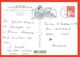 France 2001.Postcard Really Passed The Mail.View Of The City. Special Postmark. - Dol De Bretagne