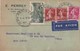 LAC De Paris (75) Pour Tunis (Tunisie) - 5 Décembre 1937 - Timbres YT278B + YT360 + YT358 - 4 CAD - Briefe U. Dokumente