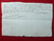 TIMBRE GENERALITE DE TOULOUSE 1673 MANUSCRIT ESPERAUSSES - Timbri Generalità