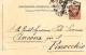 [DC11426] CPA - DONNA CON CAPPELLO E FIORI - PERFETTA - Viaggiata 1900 - Old Postcard - Altri & Non Classificati