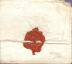 Schweiz 1814 Vollständiger Brief Von Lausanne  - Zweizeil Stempel  Rot - Nach Moudon, - Marcophilie