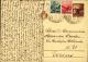 1946- Re Di Maggio Intero Postale L.1,20 Fiaccola Con Affrancatura Aggiunta 80c.+L.1 Democratica Annullo Di Genova Del 2 - Storia Postale