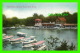 CENTRAL PARK, NEW YORK - BOATHOUSE - ANIMATED - SUCCES POSTAL CARD CO - - Central Park