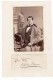 USA Portrait De L'Acteur De Theatre William Warren Autographe Ancienne Photo 1870's - Dédicacées