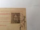 BASEL 1873 Ganzsache 5 Rp Postkarte + Sitzende Helvetia  > COLMAR, ALSACE LORRAINE (Schweiz Suisse Lettre Brief - Briefe U. Dokumente