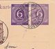 GERMANY 1948 (22.6.) P.ST.CARD P 95, LIBENBURG TO GOSLAR UPRAT.10 X CURRENCY UPRATING (correct) - Otros & Sin Clasificación