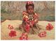 (25) Fiji Young Girl (wit Stamp At Back Of Postcard) - Fidji