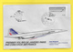 Concorde Paris-Rio De Janeiro 1976 AIR FRANCE Lettre Premier  ( Timbre 5.20 F Noir/gris Violet) - Andere (Lucht)