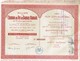 Action Ancienne - Sté Du Chemin De Fer De Damas-Hamah Et Prolongements - Titre De 1954 - - Chemin De Fer & Tramway