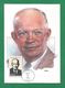 USA 1986 , Dwight D. Eisenhower - Maximum Card - First Day Chicago MAY 22 1986 - Maximumkarten (MC)