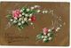 1905--cachet Ambulant "Agen à Toulouse"-Type Blanc-cachet LA VERPILLIERE-38 Sur Carte Postale Fantaisie Muguet,roses - Railway Post