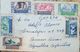 L) 1944 SPANISH MOROCCO, PEOPLE, WORKING, DONKEY, 25C,CRAFTS, 45C, 40C, MULTIPLE STAMPS, CIRCULATED COVER FROM MOROCCO - Morocco (1956-...)