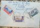 L) 1944 SPANISH MOROCCO, PEOPLE, WORKING, DONKEY, 25C,CRAFTS, 45C, 40C, MULTIPLE STAMPS, CIRCULATED COVER FROM MOROCCO - Morocco (1956-...)