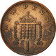 Monnaie, Grande-Bretagne, Elizabeth II, New Penny, 1971, TB+, Bronze, KM:915 - 1 Penny & 1 New Penny