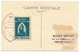 FRANCE => Vignette "Provins Cité Du Moyen Age Foire Médiévale" Sur CP Commémo - 1949 - Cartas & Documentos