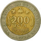 Monnaie, West African States, 200 Francs, 2003, Paris, TB+, Bi-Metallic, KM:14 - Elfenbeinküste