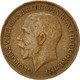 Monnaie, Grande-Bretagne, George V, Farthing, 1921, TTB, Bronze, KM:808.2 - B. 1 Farthing