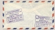 Delcampe - Guatemala / Curacao / Mexico / Canada - 1953 - 3 Special Flight Cancels On 1 Cover... - Curaçao, Nederlandse Antillen, Aruba